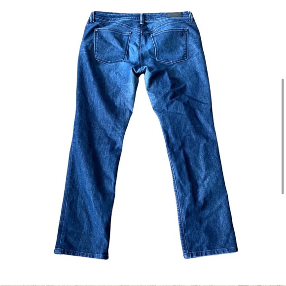 DL1961 premium denim Grace high rise cropped jeans. - Picture 4 of 14